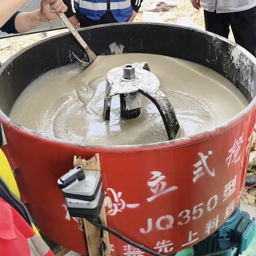 临湘汽轮机余热压缩机导热油设备底座耐高温环氧树脂灌浆料